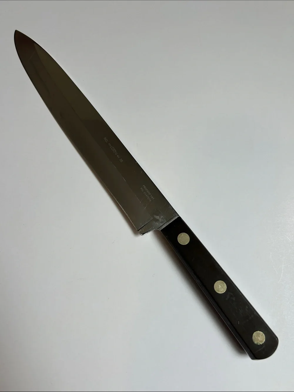 Vintage Cutco No 35 Chef Knife